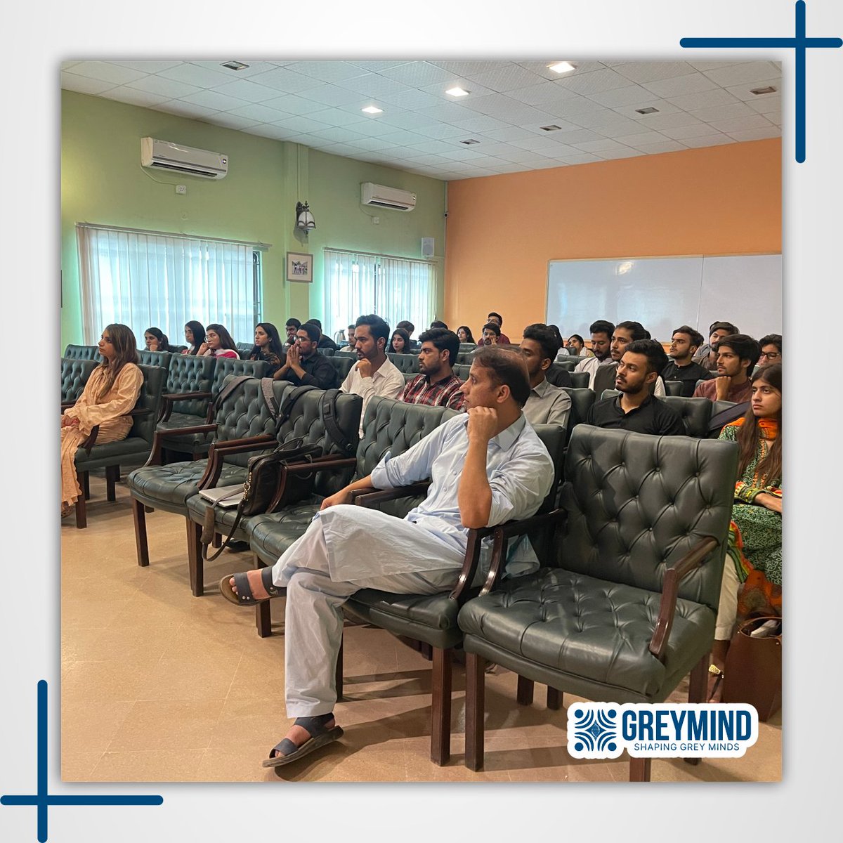 GreyMindNet's tweet photo. GreyMind hosted a session at Air University where guest speaker Dr. Mohsin Zahid addressed students about "Career Strategies for Job &amp; Business." 
#Students #University #GreyMind https://t.co/S84LcLSocm