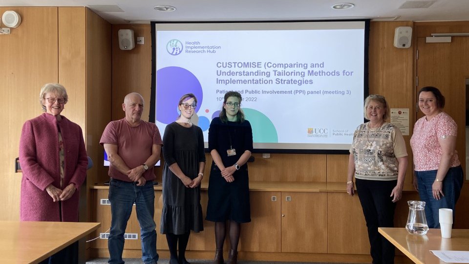 Great to have our first in-person CUSTOMISE PPI Meeting this morning coinciding with the 1st National PPI Festival. Find out more about the festival at ppinetwork.ie/festival