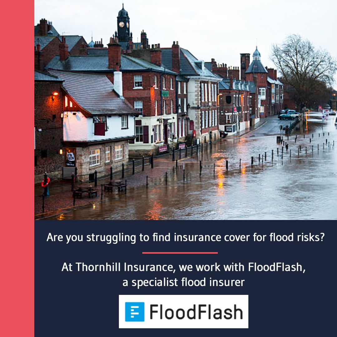 Are you struggling to find insurance cover for flood risks?

With FloodFlash, we can arrange insurance even for those in the hardest-hit areas.

If you'd like to find out more about FloodFlash and get a quote, get in touch by calling 01924 499182.

#FloodFlash #Insurance