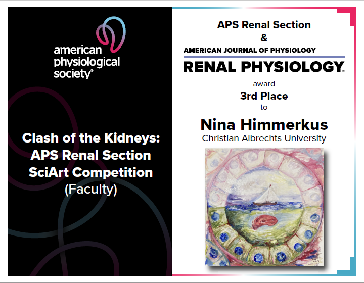 AJPRenal's tweet photo. Clash of the Kidneys: APS Renal Section #SciArt Competition
🥉3rd Place Faculty Category.........
https://t.co/X6rngo0pBP
#AJPRenal #Kidney https://t.co/t0ZulJMY9S