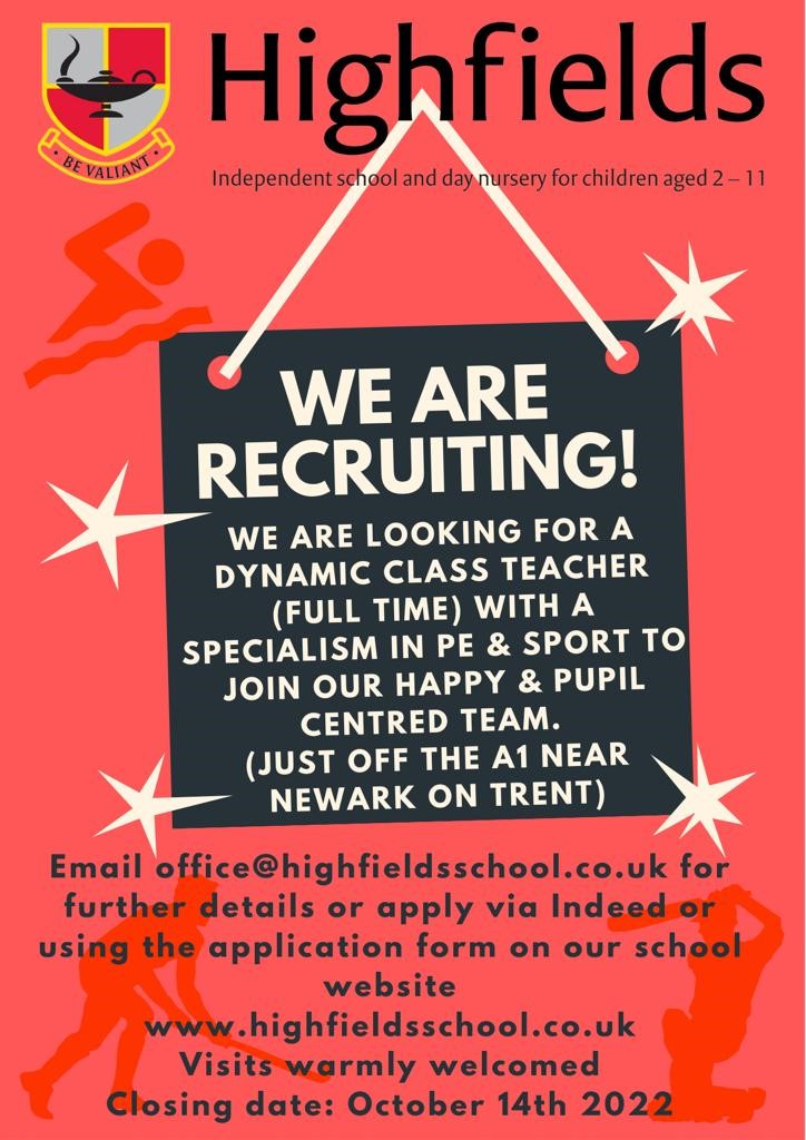 Highfields School tweet media