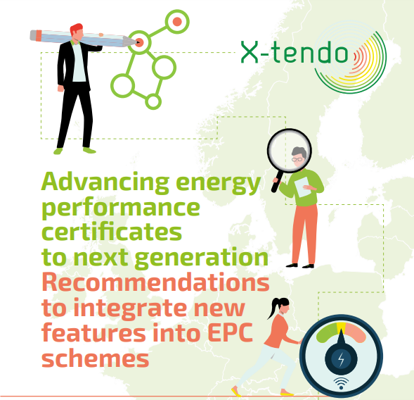 BPIE_eu's tweet photo. ❓How to make #EnergyPerformanceCertificates (#EPCs) catalysts for energy renovation &amp; realise their full potential?
We are sharing 8⃣ recommendations to policymakers, public authorities and end-users⬇️
📜Read the briefing: https://t.co/lq74h7uifc 
#Xtendoproject https://t.co/9wa5KqeijE
