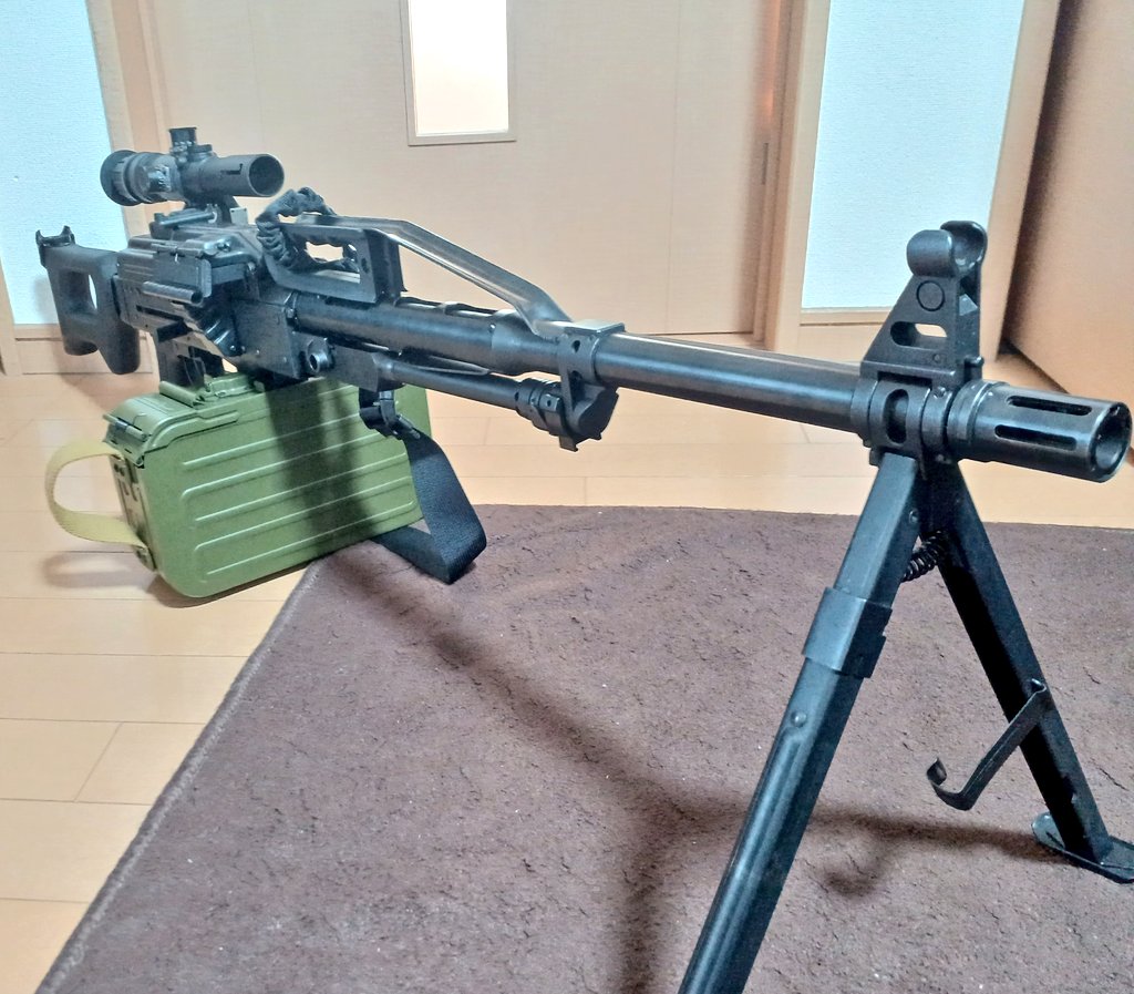 _KARA5475's tweet photo. うちのSVD（ドラグノフ）です。 https://t.co/UIDr17QT5n