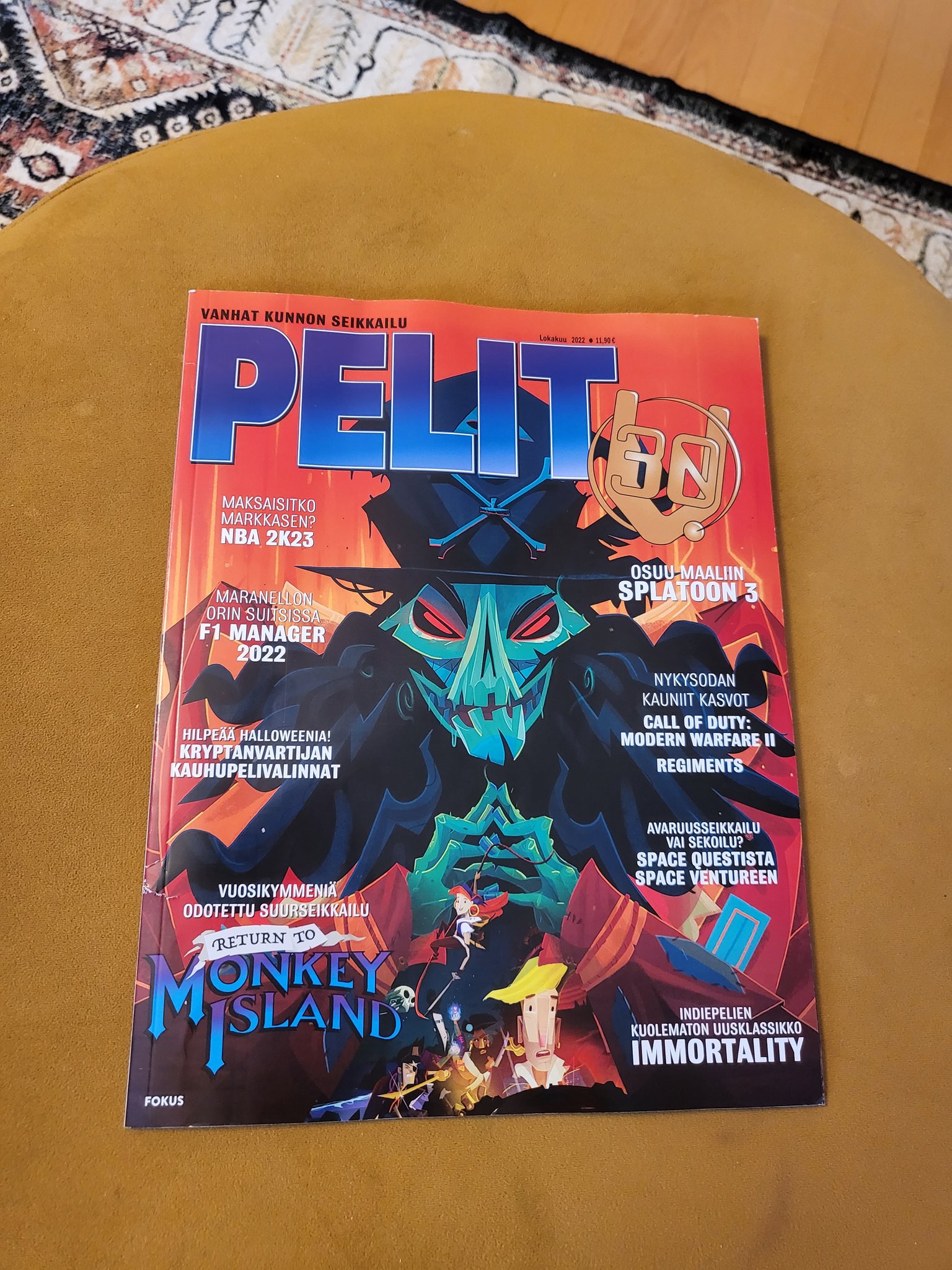 Juho Kuorikoski on Twitter "This month's issue of pelit is a very