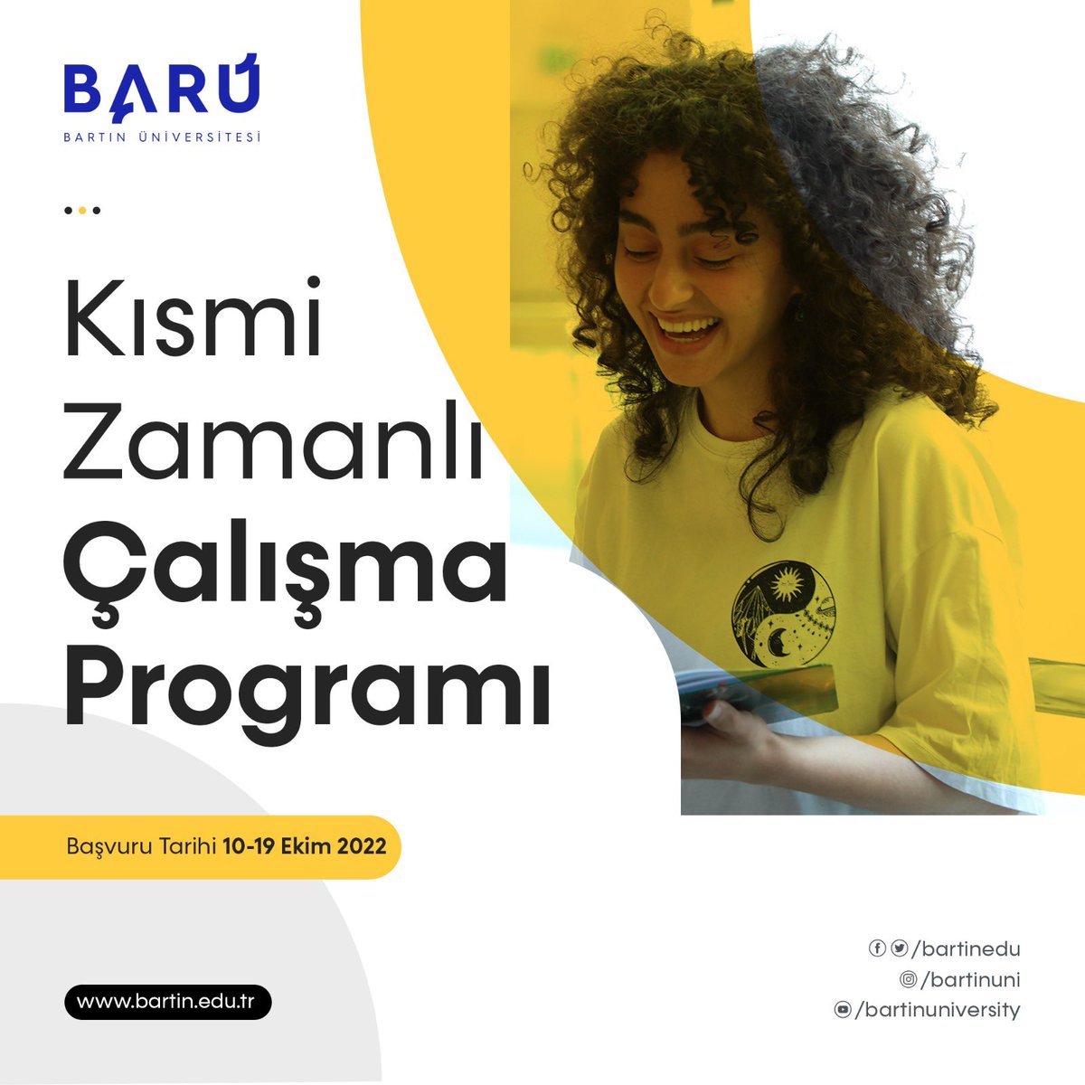 Üniversitemiz birimleri yeni çalışma arkadaşlarını arıyor🫵🫵

👉 sksdb.bartin.edu.tr/duyurular/bart…