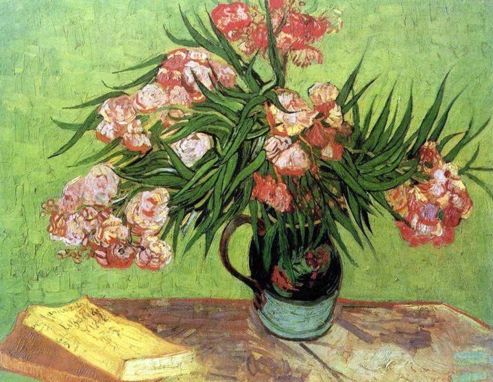 sophrisyne's tweet photo. Vincent van Gogh’s flower paintings https://t.co/0FLEUDgdu7