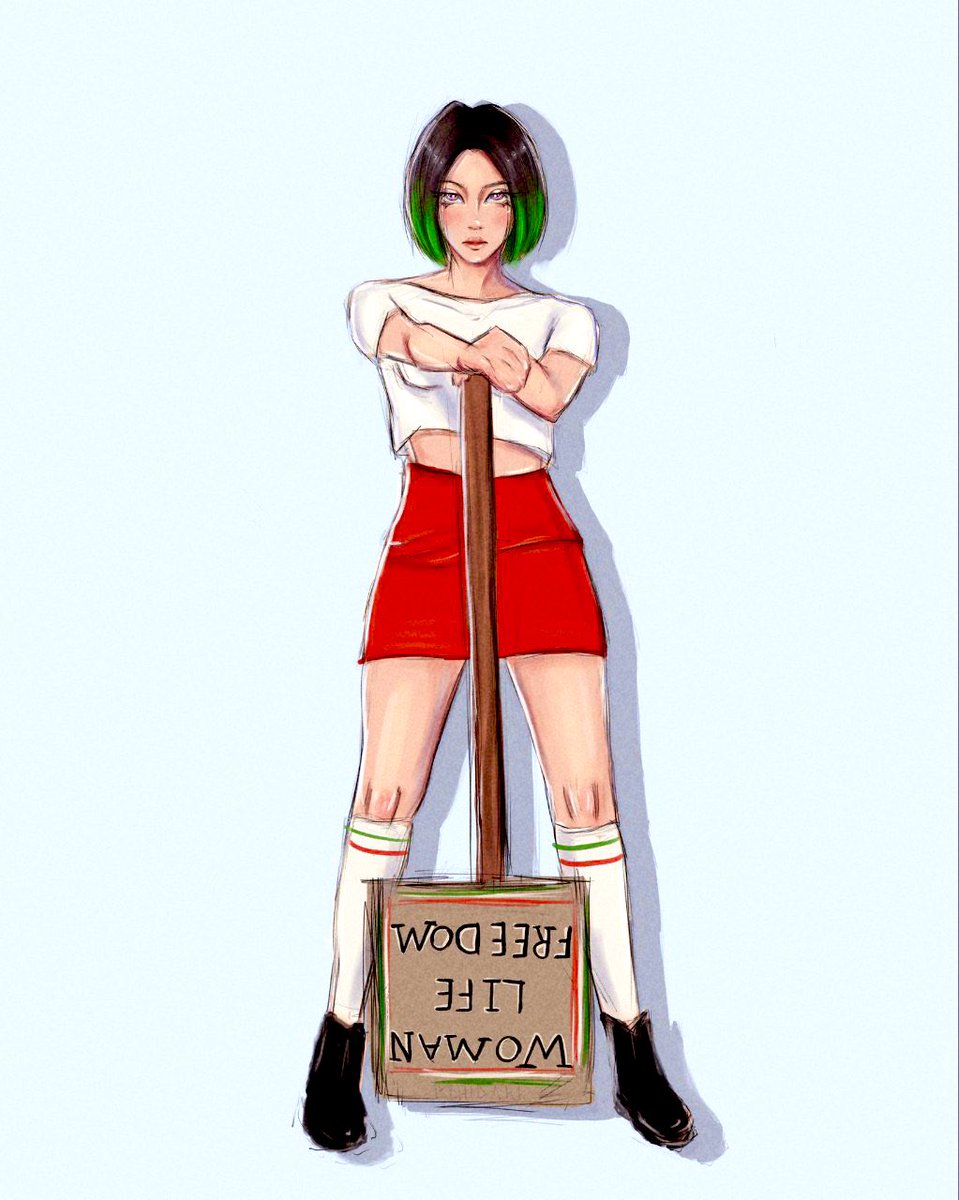 Fu** off Islamic republic! We want our IRAN back.
#نیکا_شاکرمی #مهسا_امينی‌ #MahsaAmini #NikaShakarami