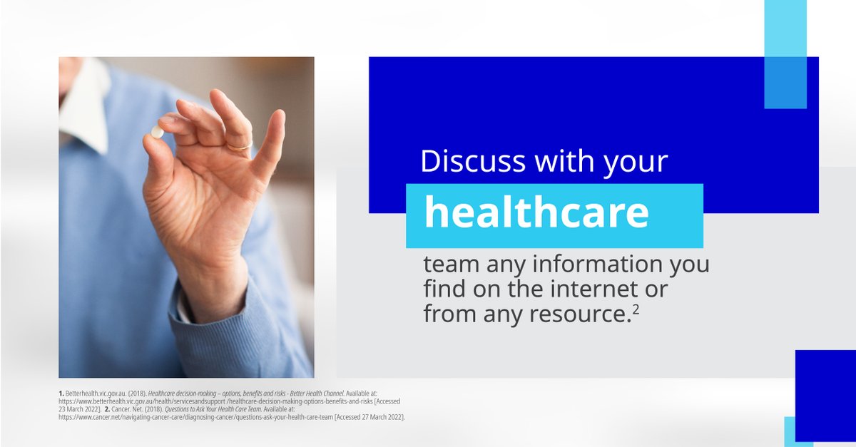 pfizerGulf's tweet photo. Your understanding of the healthcare process can help you gain a better understanding of your health conditions and the best treatment options, which prompts better decision-making with your healthcare team.¹
#Pfizer_In_UAE #PatientCentricity https://t.co/L2EMr3Ba61