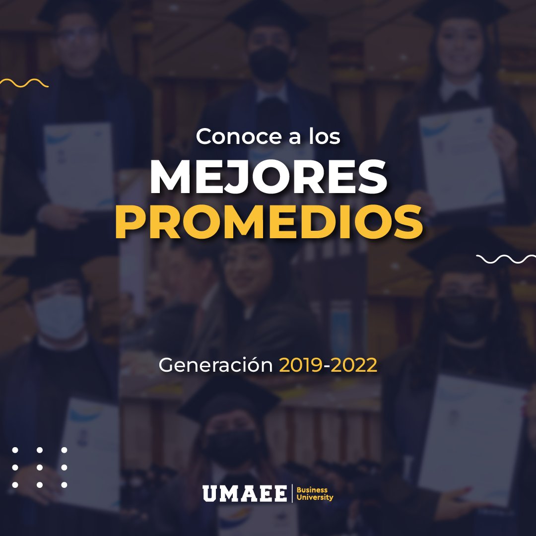 umaee_mx's tweet photo. 📚 Nunca te desalientes durante tus estudios, pues son la base que te llevará al éxito y acosas más grandes ✨.
¡Muchas felicidades a los mejores promedios de la generación 2019 - 2022! 🎉👏🏻
#graduacion #universidad #egresados #estudios #escuela #licenciatura #maestria #umaee https://t.co/tUPZHN6RWF