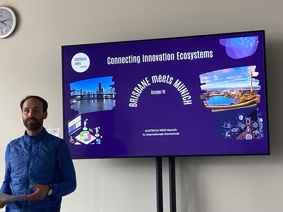 First meeting of connecting innovation systems between Brisbane and Munich