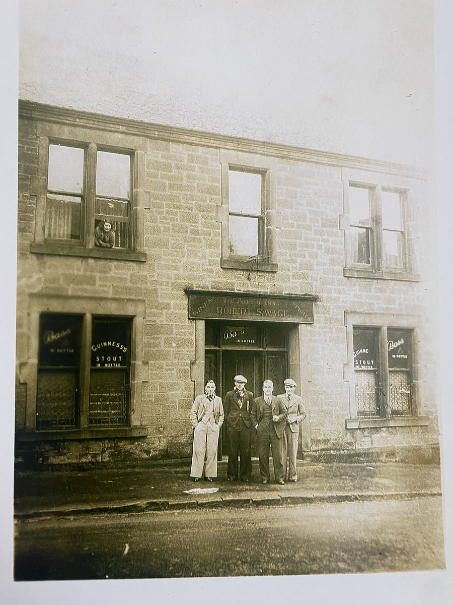 Jbreakz's tweet photo. @BlackburnUnited Any chance you have an extra kit hanging around? Would love one and happy to pay for it. Found this picture in a pile of my late father’s possessions. His father, Robert Savage, was the proprietor of the Almond Inn in the 1930s or so. https://t.co/7AeVheRLQf