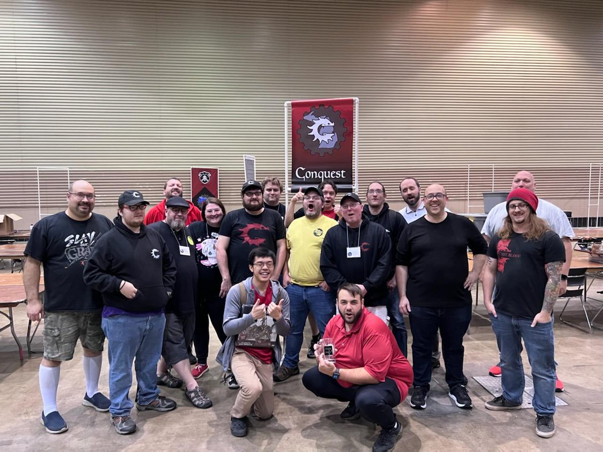 PBWargames's tweet photo. After a true clash of TLAOK Titans at Michigan GT 2022 last week and an incredible 1st place finish by Ben Rislove (Spires), it’s time to sit back and review the top 3 lists:
https://t.co/NSm5VOvXUz
#Conquest #ParaBellumGames #MichiganGT https://t.co/h1smDfkzHN