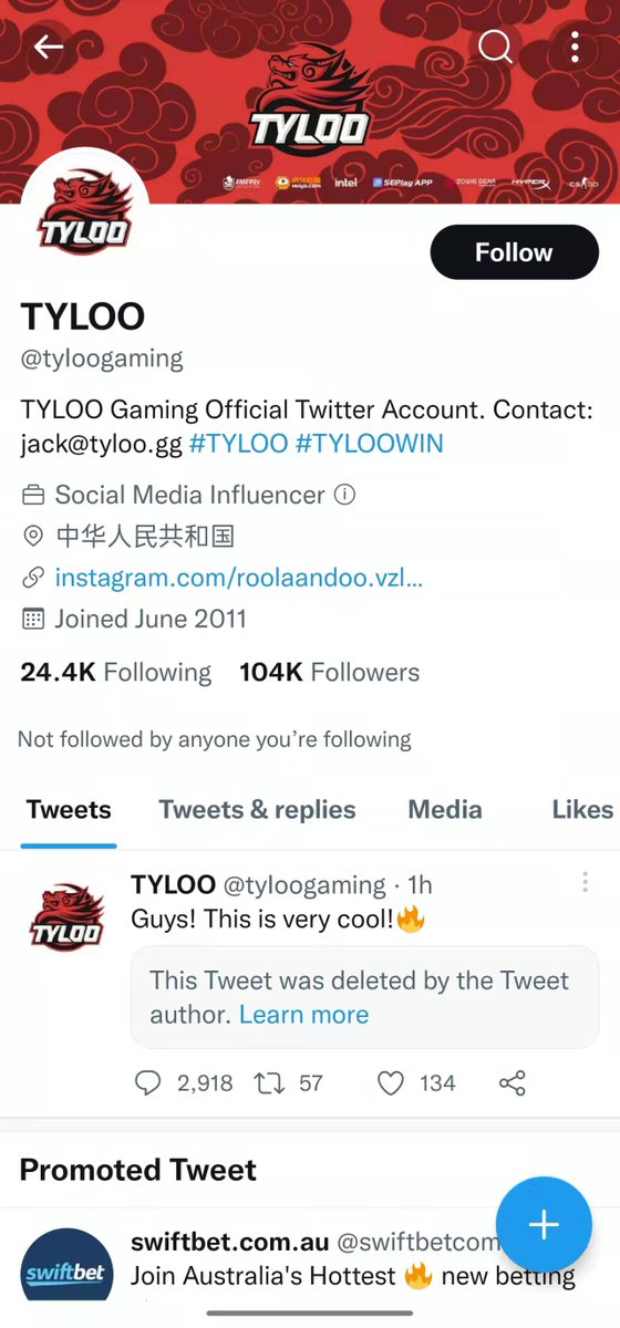 TYLOO tweet media