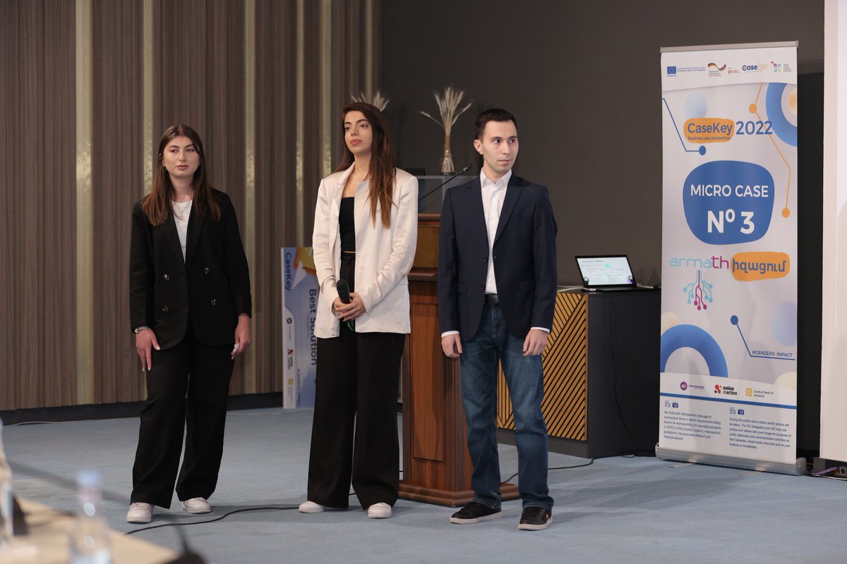 UATE__'s tweet photo. CaseKey 2022 took place on October 8. Armathization Case Solution Pitching, during which participants presented their proposals for the internationalization of the @Armath_Labs project.
During the competition,Hayk Chobanyan, CEO of #UATE, also made a speech. https://t.co/iKT7P2jkmV
