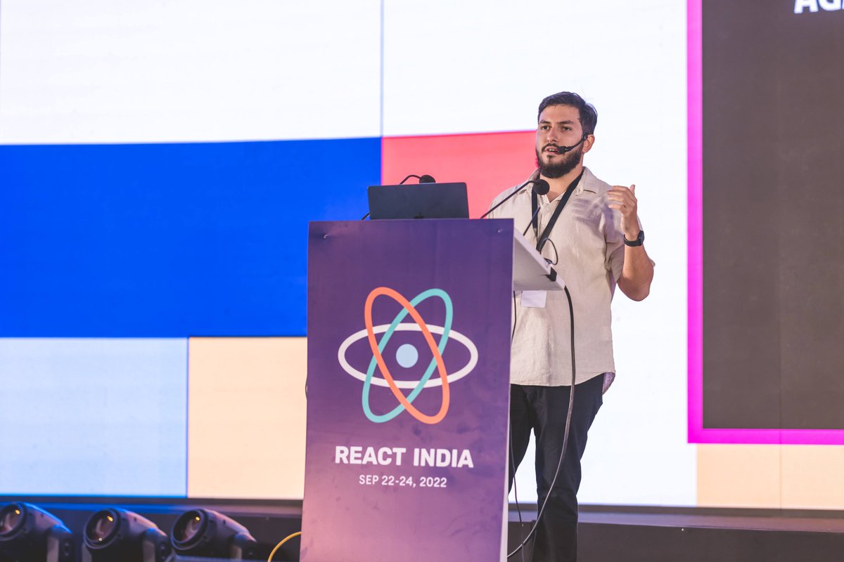 ythecombinator's tweet image. what an amazing way to kick off this week, huh? 

some amazing 📸 from @react_india! Missing these days already! #reactindia2022