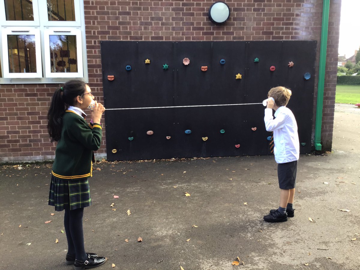 laceygreenpa's tweet image. Year 4 have made string telephones this afternoon to help them understand how sound travels over longer distances. #LGPAScience