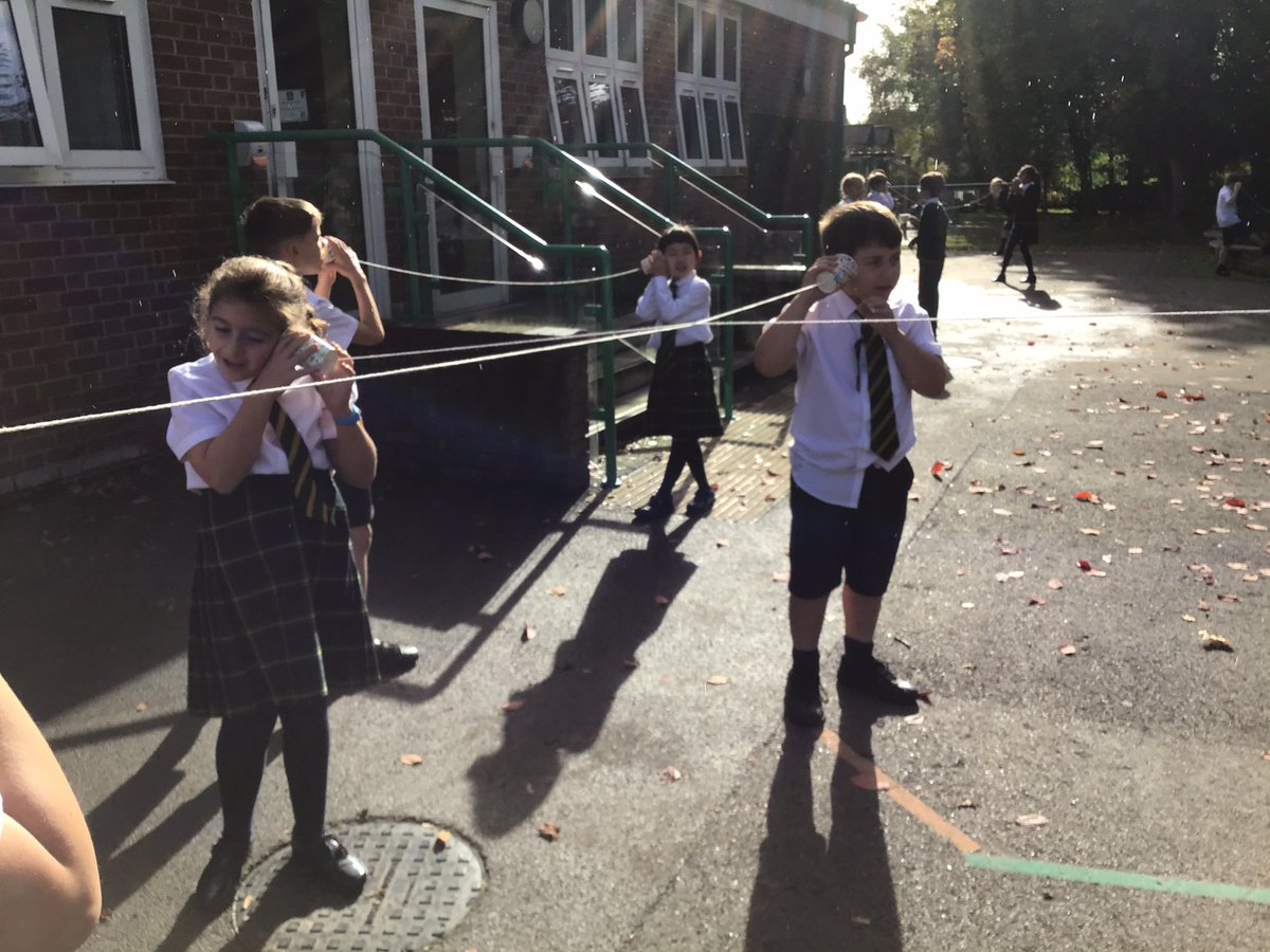 laceygreenpa's tweet image. Year 4 have made string telephones this afternoon to help them understand how sound travels over longer distances. #LGPAScience
