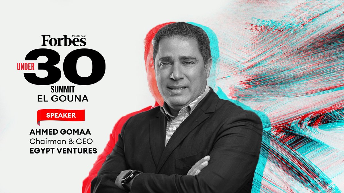 Forbes_MENA_'s tweet photo. Welcoming Ahmed Gomaa, Chairman &amp; CEO, @EgyptVentures, who’s joining us to speak at the #FMEunder30Summit in El Gouna, Egypt on November 24th - 26th, 2022. 

Get you tickets now: https://t.co/O6ytx4ZPsX https://t.co/up23szxlwu
