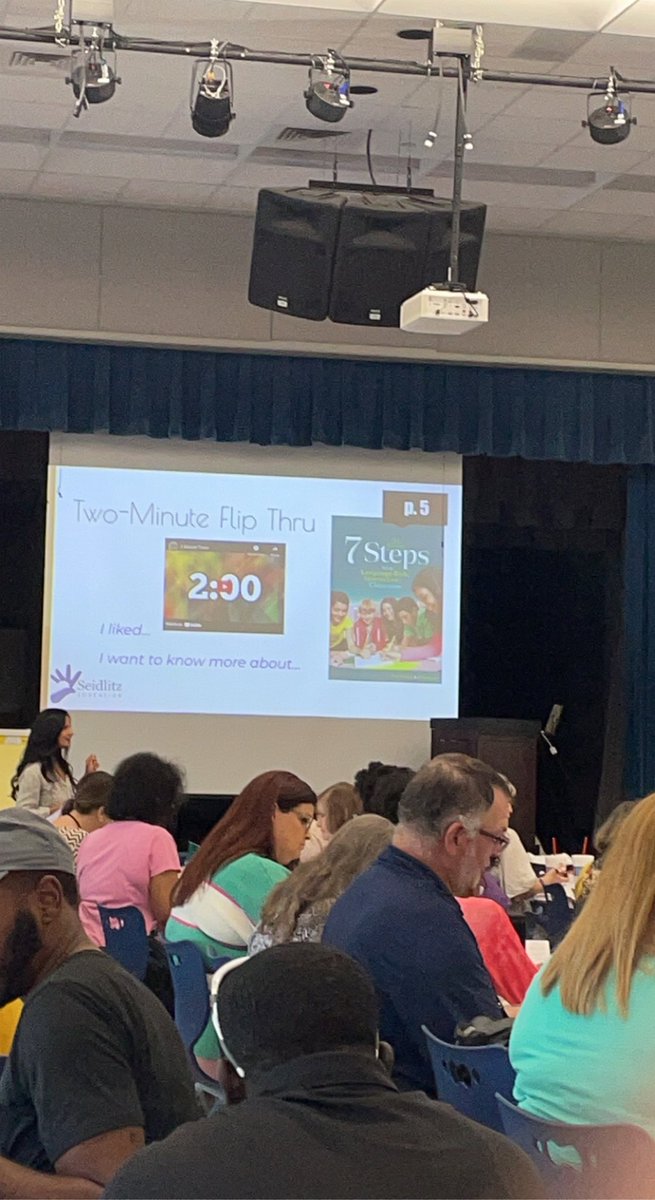 MariaAlmendar20's tweet photo. 7 Steps to a Language Rich Interactive Classroom PD with Valentina Gonzalez @ValentinaESL @Seidlitz_Ed @NacISD https://t.co/ateSEjPCHE