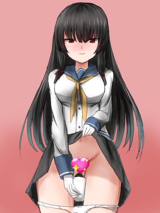 skebリクエストの磯風ちゃんです。 