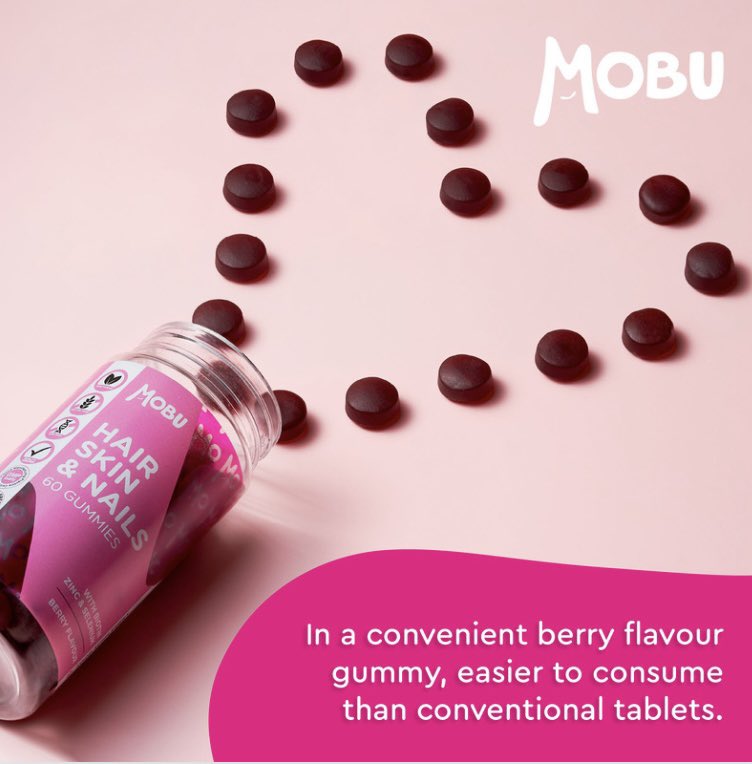 vitamobu's tweet photo. Monday Giveaway time 🥳 

For the chance to win a 3x months supply of delicious Hair, Skin and Nails gummies please complete the following:

🌱 Like this post 
🌱 Give us a follow 
🌱 Comment your favourite film 🍿 

Closing date is 24/10/22. Good Luck everyone 💛 https://t.co/1JGJ6Nb2sr
