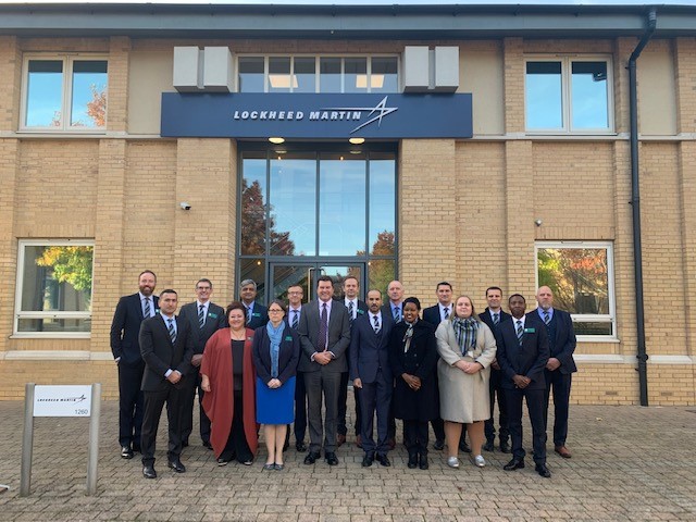 We were delighted to host a delegation from the UK Royal College of Defence Studies #RCDS at our Cyber Works Centre last week. Thank you for visiting and wishing you the best of luck for the remainder of your course. #Aerospace #Defence