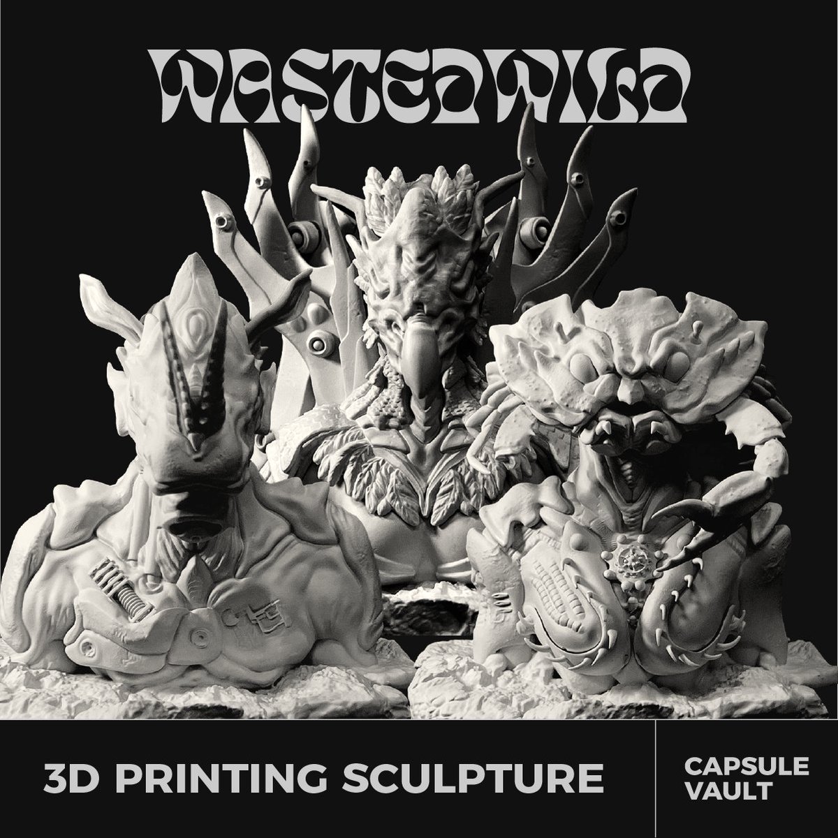gm ! 

our physical 3D-printed sculptures will be ready to be shipped by the end of October!!
STARTING NOW, we've begun the shipping address collection process in our Discord (🔗in bio) 🫡

the collection window will end on Oct.24th at 12pm EST;
please head over for more info !!