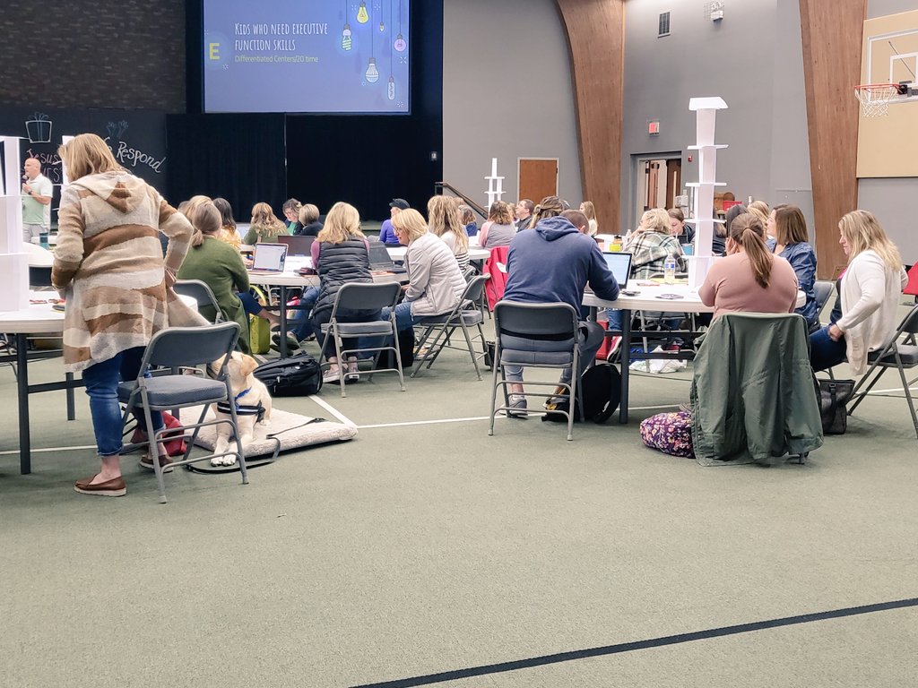 JeffYoung5's tweet photo. Great PD for every teacher - A Teacher's Toolbox for Gifted Education! 

Thank you @the_gifted_guy (Todd Stanley) for showing 20 creative go-to strategies to support advanced students. Great ideas! https://t.co/v77zC1h0Zl