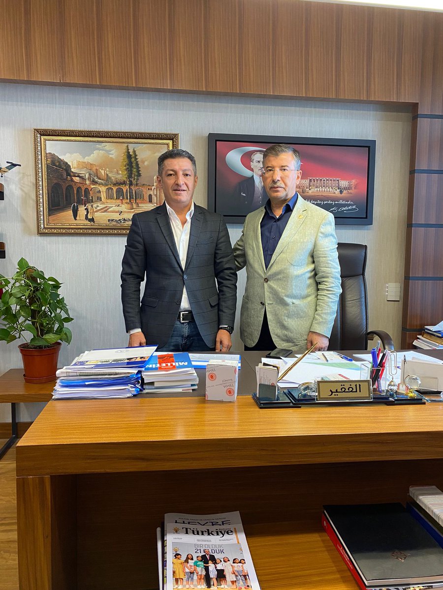 Şanlıurfa Özel Eğitim Kurumları Dernek Başkanı <a href="/SezaiBadilli/">Sezai BADILLI</a> TBMM’de bizleri ziyaret ederek kurumların taleplerini iletti.