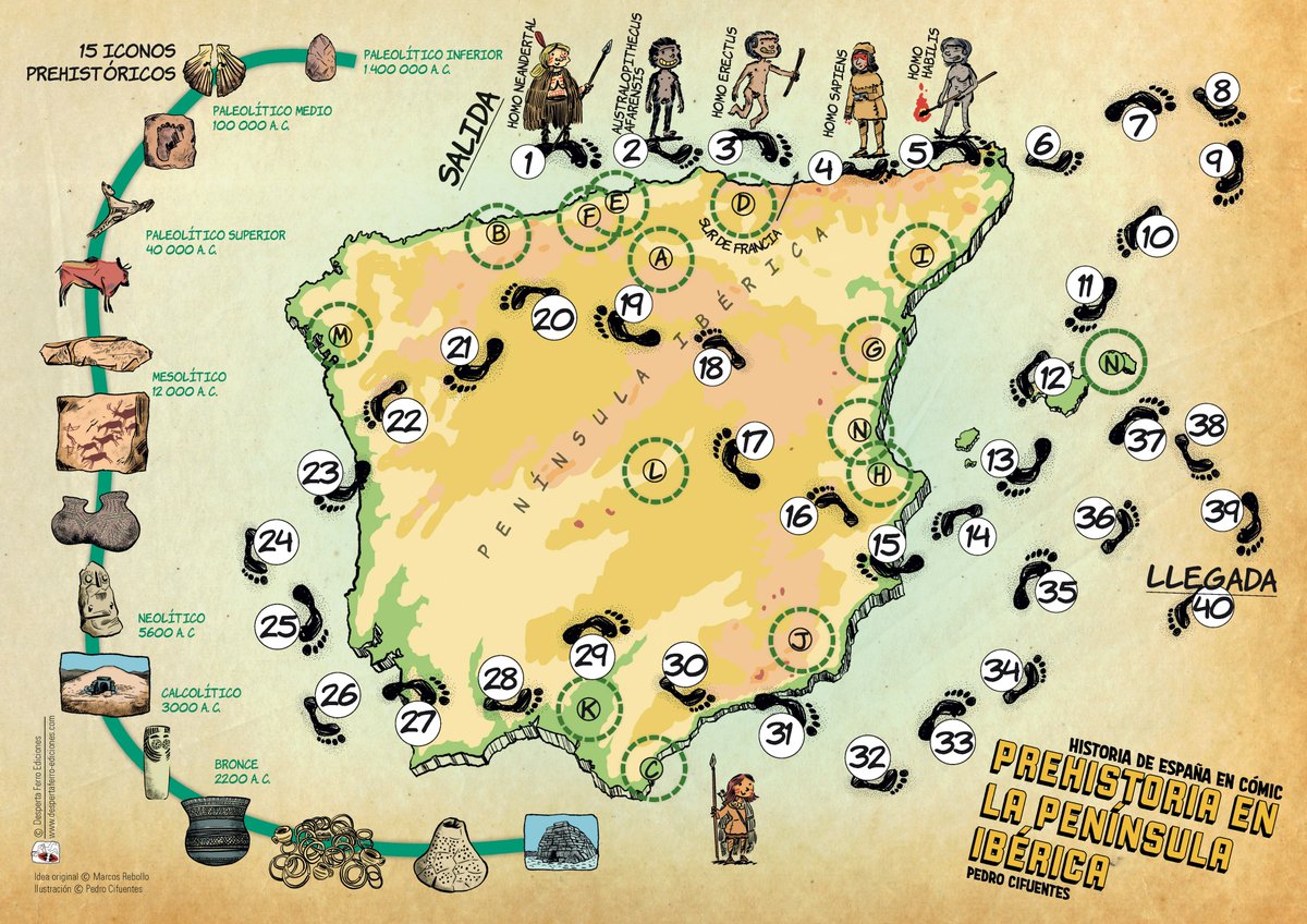 DespertaFerro's tweet photo. Jugar a la Prehistoria ya es posible. La aventura de la gamificación empieza en la Prehistoria con @krispamparo y @RebolloMarcos. #Didáctica y diversión unidos en un juego descargable y gratuito, perfecto para el aula, familia... https://t.co/BL1d0DcAUI

#educación #Historia https://t.co/m5jFqhK1MD