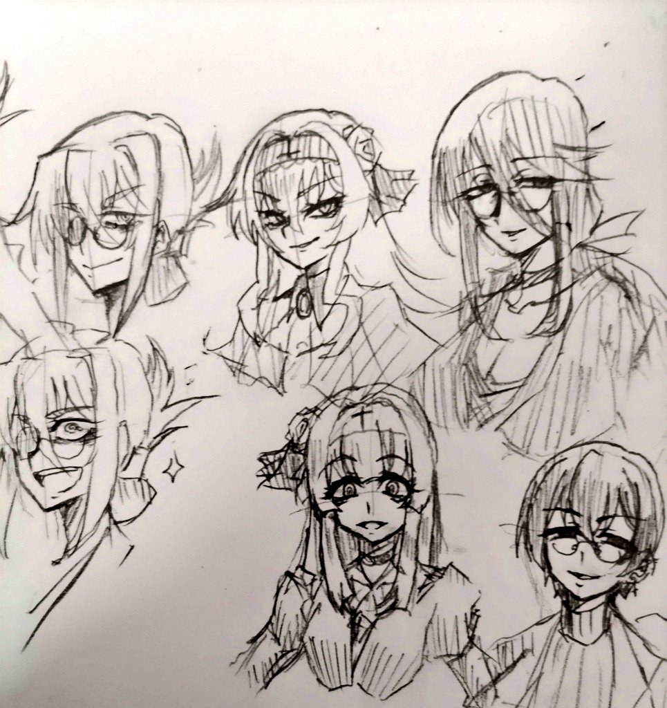 描き分けチャレンジ 