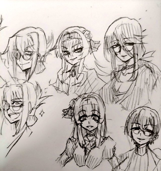 描き分けチャレンジ 