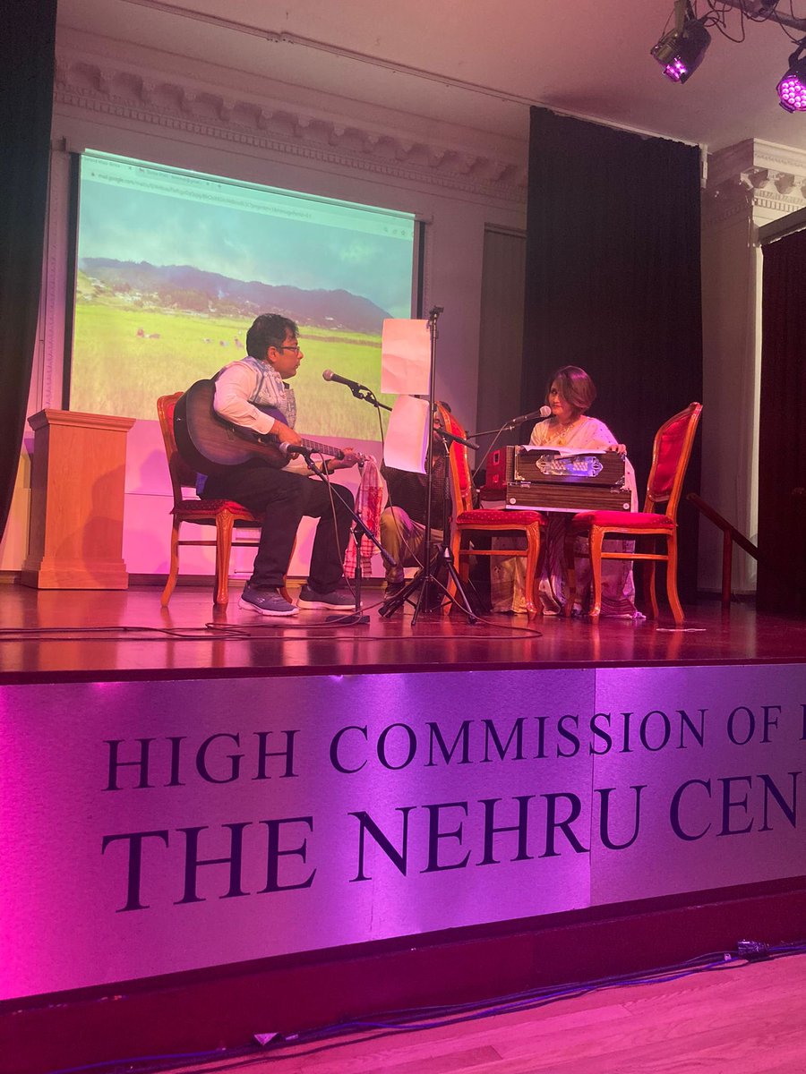 WNESN1's tweet photo. The cultural show on Friday 7th Oct was a huge success, come and visit the North East India art and craft exhibition running at the Nehru Centre in London, from Monday 10th Oct to Friday 14th Oct. Book here https://t.co/H20Z5AJbTA https://t.co/fWkXBcn6ig