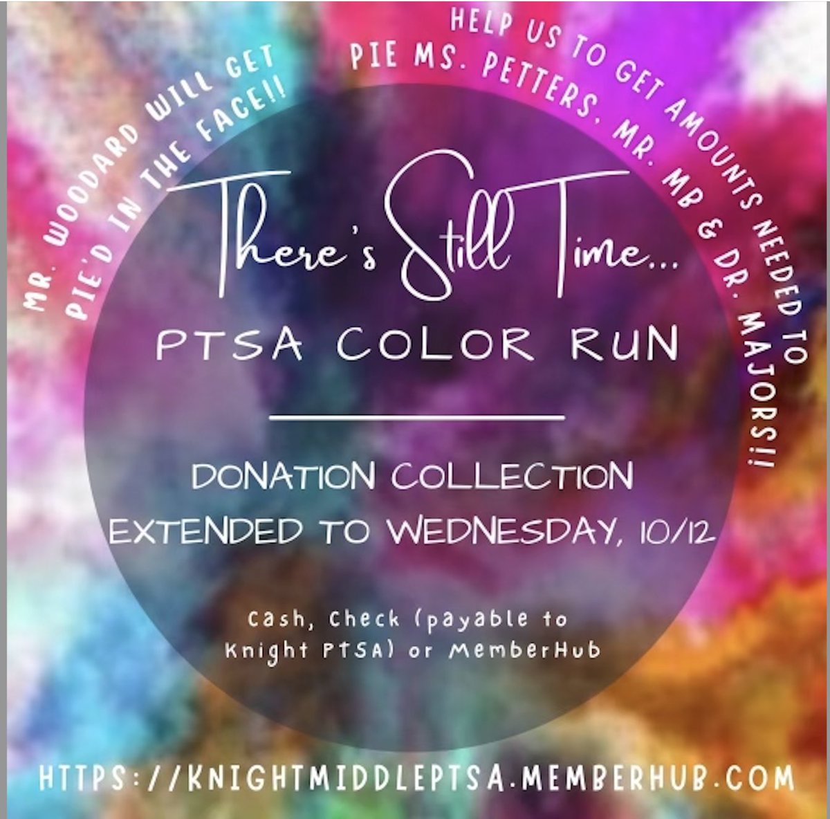 PTSA Color Run information