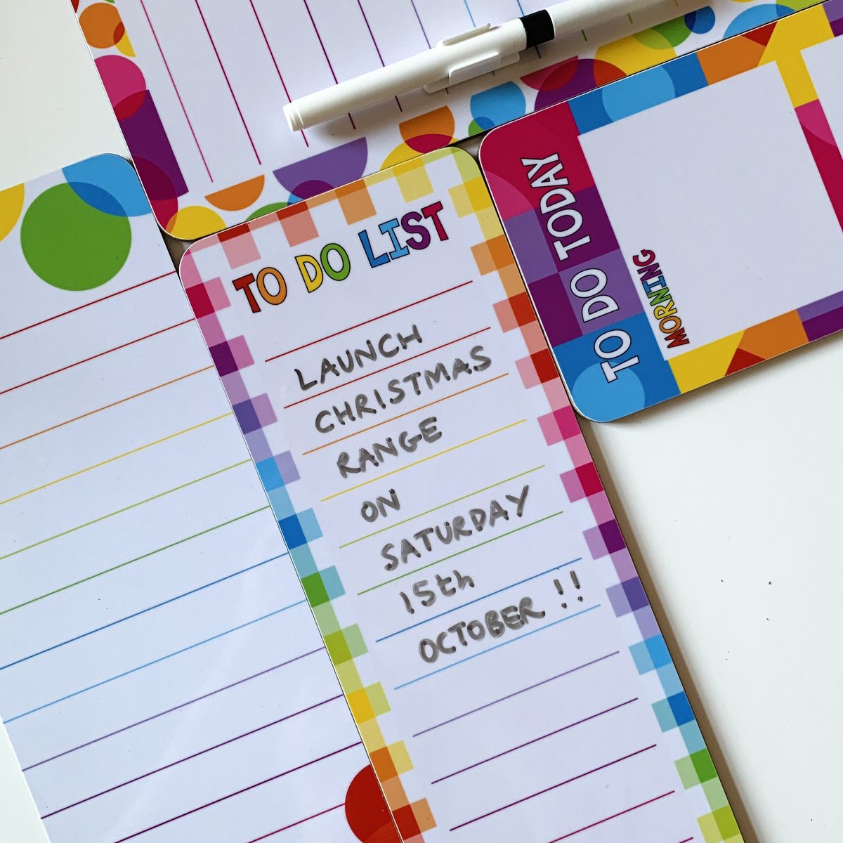 ColourTheirDay's tweet photo. What’s on my TO DO LIST this week…. getting over 80 new products ready to launch this SATURDAY!! Give me a thumbs up if you think I can get everything done in time!
#countdowntochristmas #christmas2022 #christmaslaunch #shopsmallthischristmas #colourtheirday #colourclubcommunity https://t.co/3WrJSYM3YC