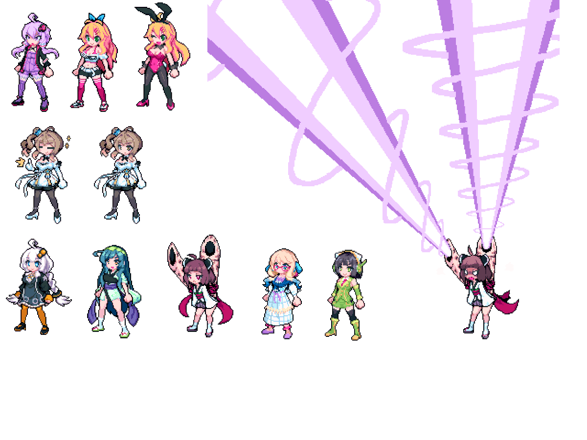 一日寝てたので過去絵をペタリ
オリジナルから版権ものまで
#ドットの日
#ドット絵
#pixelart 