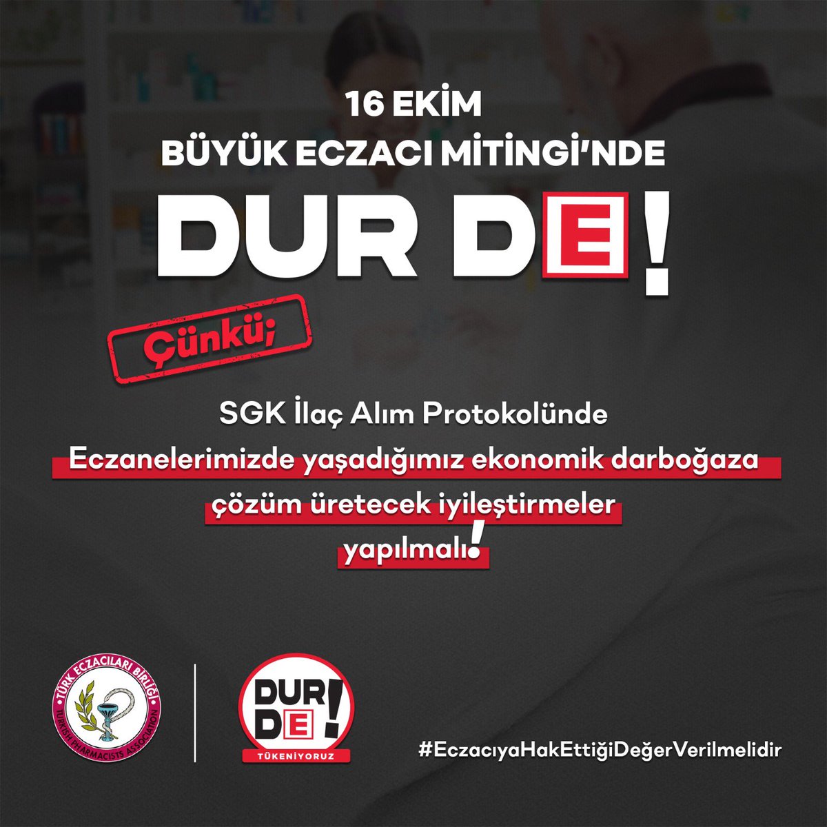 konyaeo's tweet photo. #EczacıyaHakEttiğiDeğerVerilmelidir https://t.co/wi9Rxg4vFT
