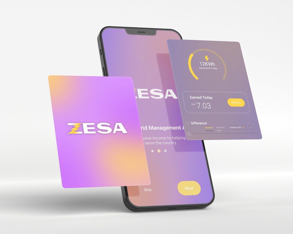 Okay. I've just finished my UI design for what I believe is the solution to blackouts in Zimbabwe🇿🇼 and loadshedding in SA🇿🇦 using tech.