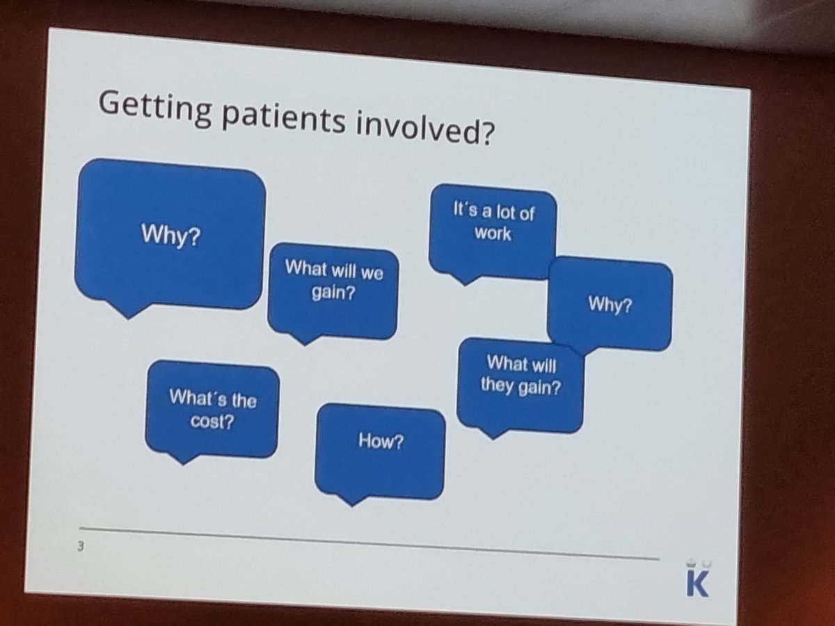 ESPNIC_Society's tweet photo. How to involve patients in #PedsICU trial design, by @JanetMattsson๐
Nurses as research leaders session๐
@EAPSCongress #EAPS2022 #ESPNICNurses @EspnicNursing @ESPNIC_NursSci #ESPNIC https://t.co/uA8BmzOJiI