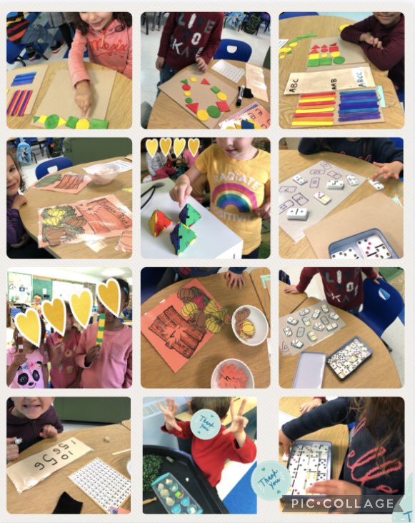 ECLearnings's tweet photo. Fall Fun; Colours, Reading, Counting & Dancing In Our Classroom!
#FallandPlay #Sciencing #KindergartenFun #Chalks #GrossFineMotors #PumpkinPatchNumberSense #Patterns #PracticeWriting #Puzzles #ECE #EarlyLearning #Dominos #PlayBasedLearning #Stem #Thanksgiving #StRitaOCSB #OCSB https://t.co/lBGvs8v4rl