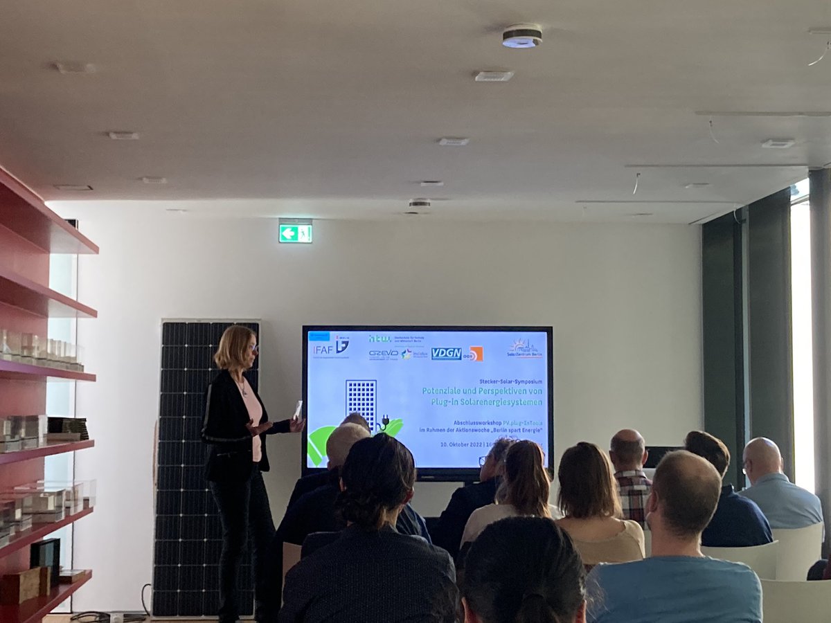 stephan luckow (@luckow) on Twitter photo Heute „Stecker-Solar-Symposium Potenziale und Perspektiven von Plug-in Solarenergiesystemen“ im <a href="/SolarzentrumB/">Solarzentrum-Berlin</a> #ready2plugin #indielux #gzevd Heute „Stecker-Solar-Symposium Potenziale und Perspektiven von Plug-in Solarenergiesystemen“ im <a href="/SolarzentrumB/">Solarzentrum-Berlin</a> #ready2plugin #indielux #gzevd