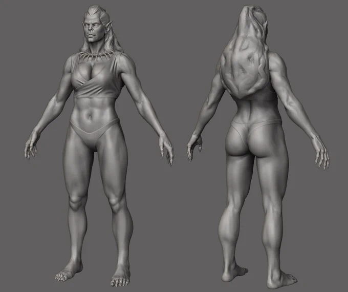 Lil Ms. Orc update  