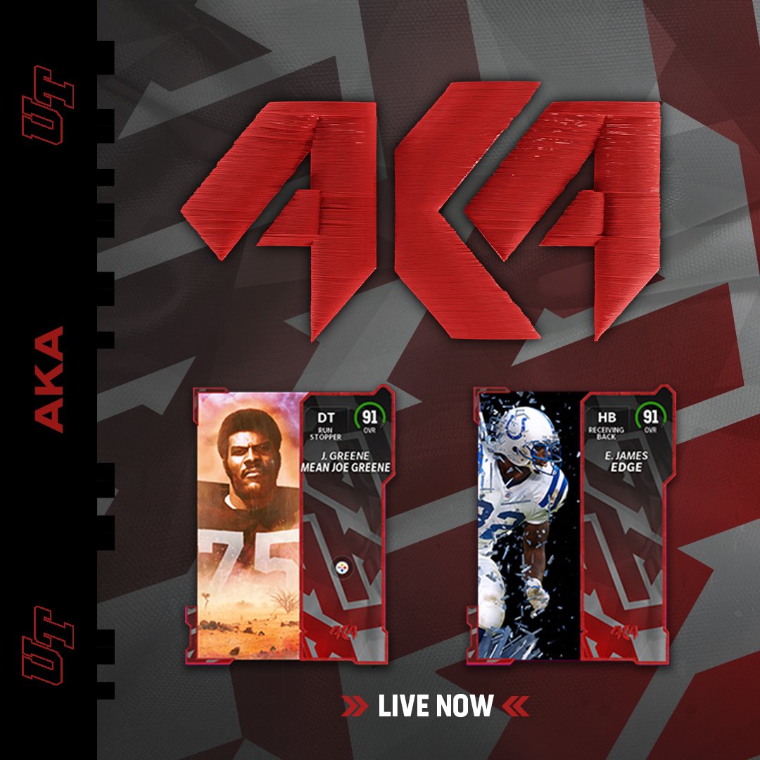 EASPORTS_MUT's tweet photo. The Level 11 Competitive Field Pass Reward (88 OVR BND AKA Player - Choice of 1) includes both Mean Joe Greene &amp; Edgerrin James.

The 88 OVR BND item is eligible to go into sets. https://t.co/Of5mlD73XM