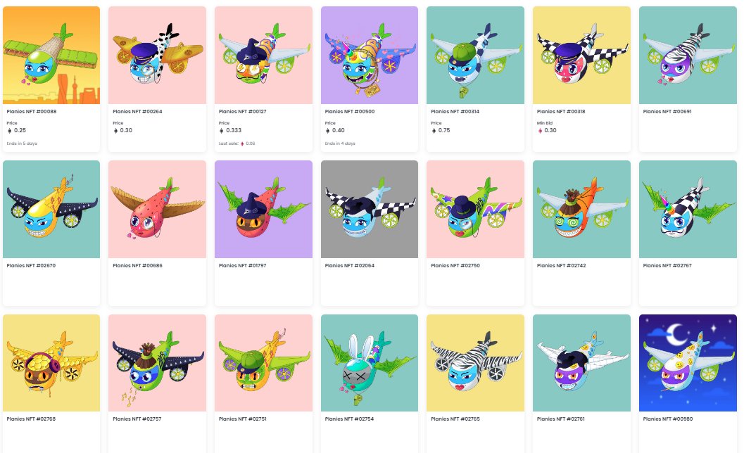 PlaniesNFT's tweet image. How are we feeling after the reveal??! 🤯 We&apos;re buzzing from the excitement of seeing all the minted #PlaniesNFT! Are you a satisfied customer or will #mint more to be on top of the #rare Planie list? 🤩