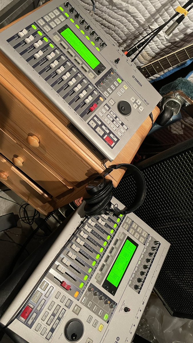 Back at it today doing a re mix of the last song we recorded. #Studio #recording #music #drums