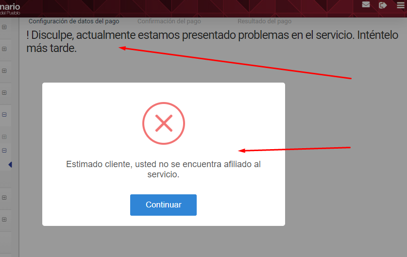 AL bicentenario vamos a tener que mandarlo al psicólogo...le da una cosa cada vez de depositan