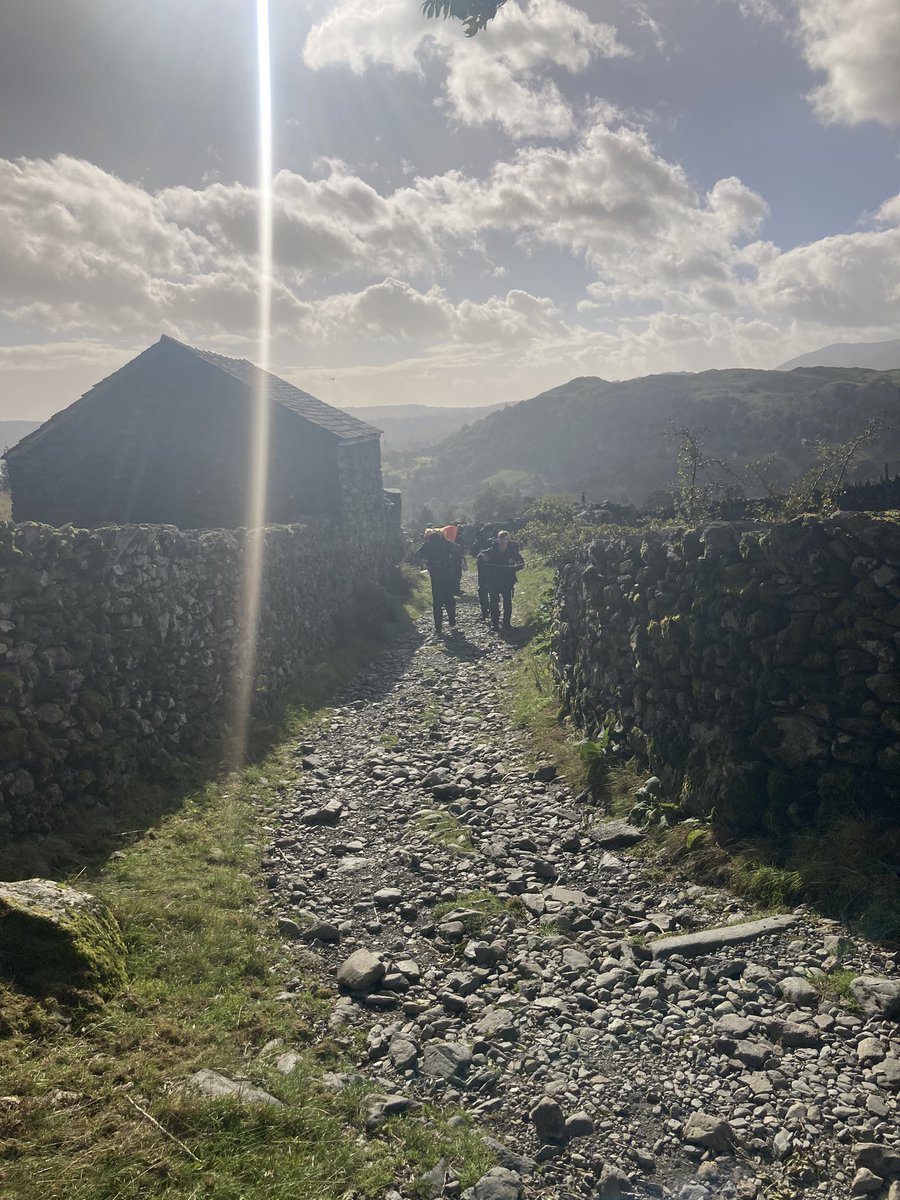 SharnbrookOE's tweet photo. Final pics of Day 3 - great day for walking in the Lakes and the photos don’t do it justice really. Day 3 competed and all students safe in camp #dofe #going4gold #lovingthelakes #perseverance https://t.co/Wg4HPYdgZi