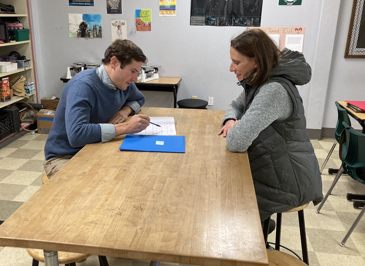 Great participation for our Parent-Teacher Conferences. Awesome to see so many families in the school! #Belonging #smsvt #lsuuvt
