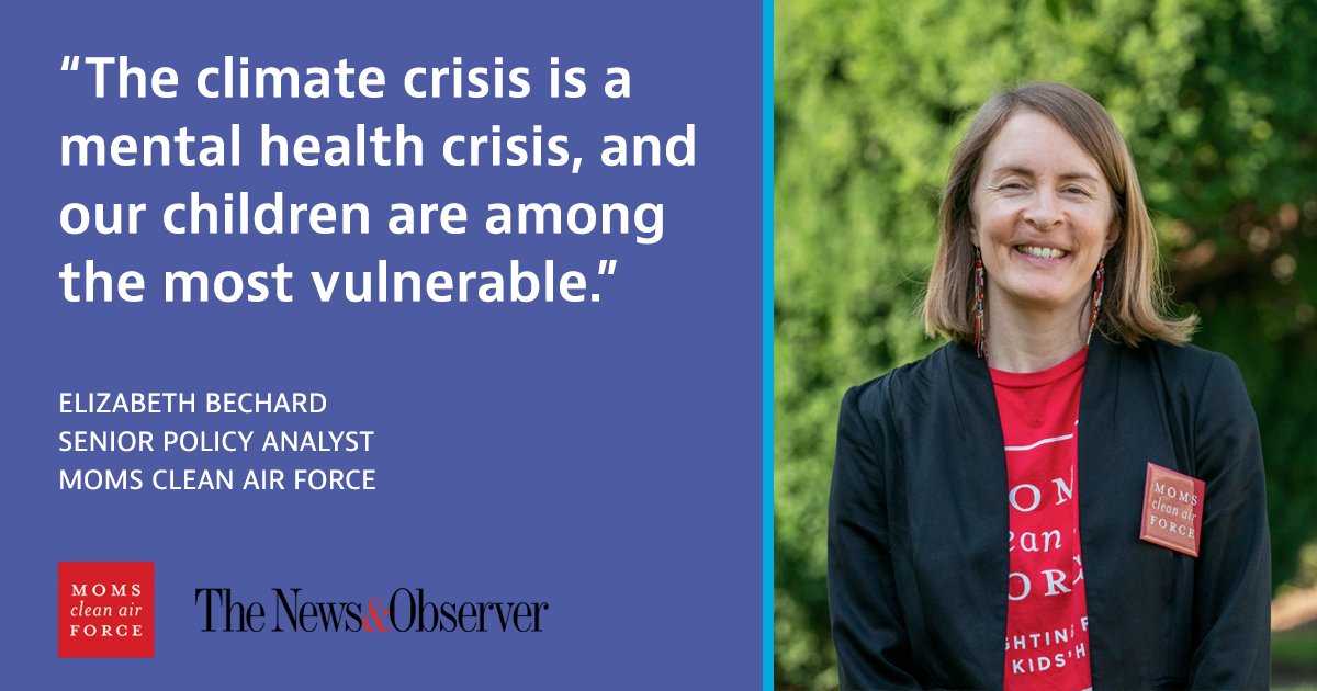Moms_Press's tweet photo. In an op-ed for @theobserver, @CleanAirMoms' @em_bechard writes about how climate change and climate-driven extreme weather are taking a toll on our children's mental health, brain development, and overall wellbeing. https://t.co/rRU8qYEyxP
#HRes975 #WorldMentalHealthDay https://t.co/oCdrkLl1YM