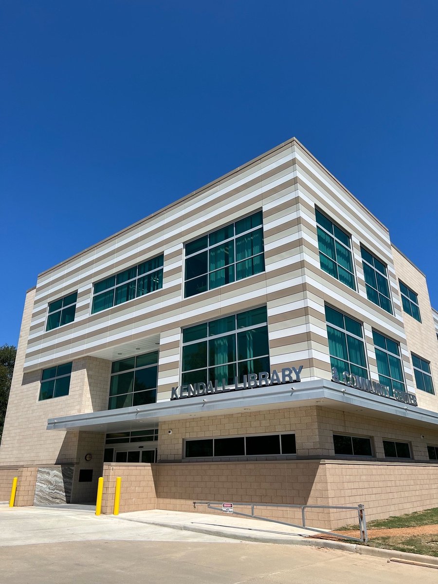 benhuynhhouston's tweet image. Houston, TX. 
Join us for the Grand Re-opening of the Kendall Neighborhood Library &amp;amp; Community Center!

Ribbon Cutting: 10 AM

Enjoy a day filled with story times, crafts, food trucks, fitness classes, and more to celebrate the re-opening.

#houston #houstonlibrary #smile #life